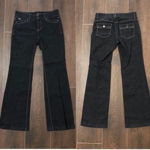White House Black Market black straight leg jeans